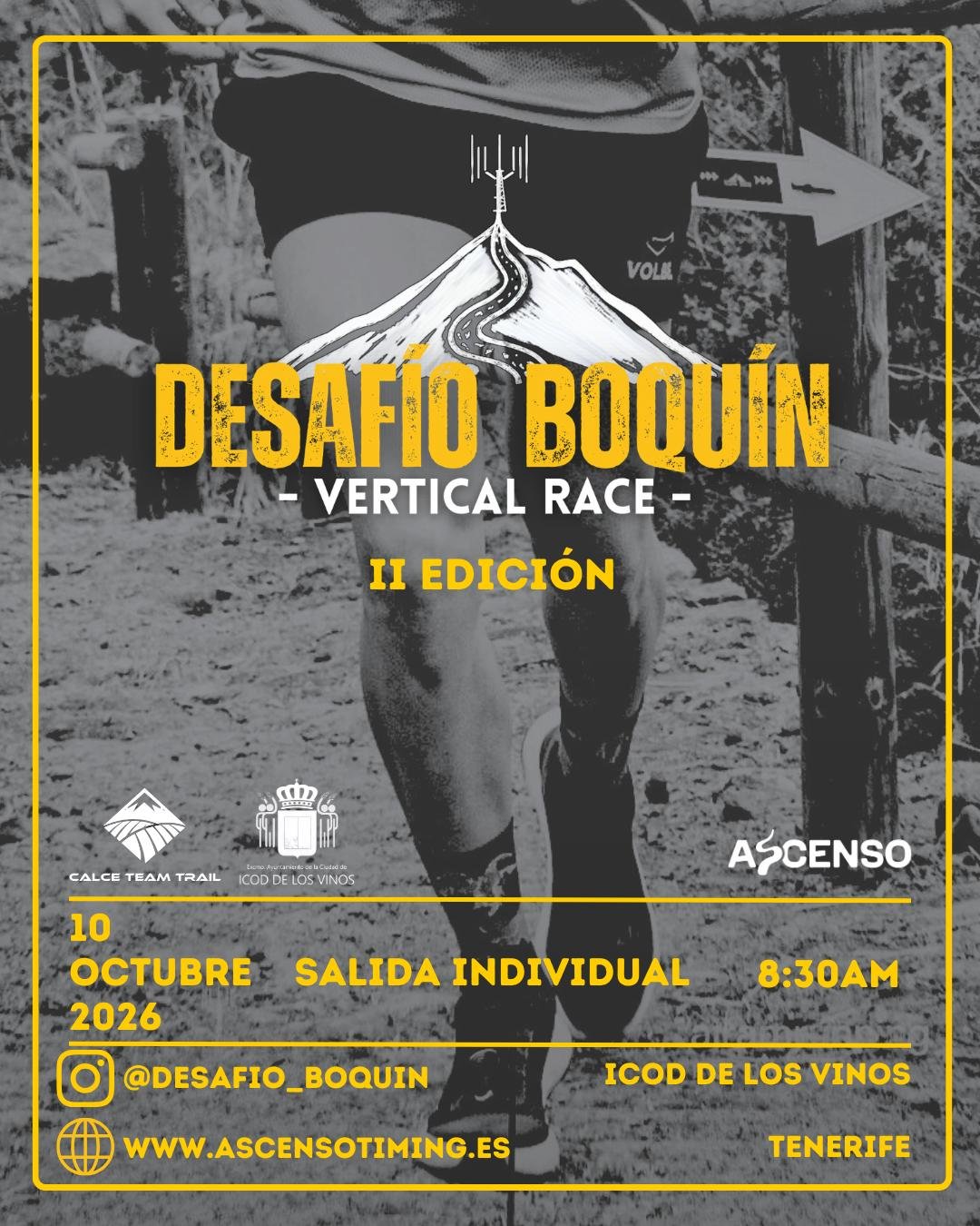 DESAFÍO BOQUÍN VERTICAL RACE 2026 - Inscríbete